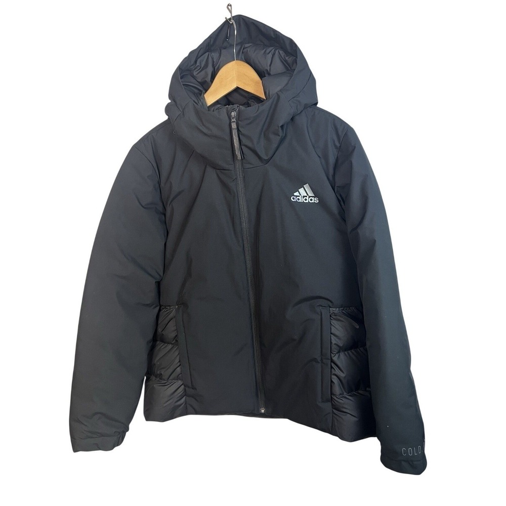 Adidas Traveer Cold.RDY Hooded Puffer Insulated Coat Size Medium